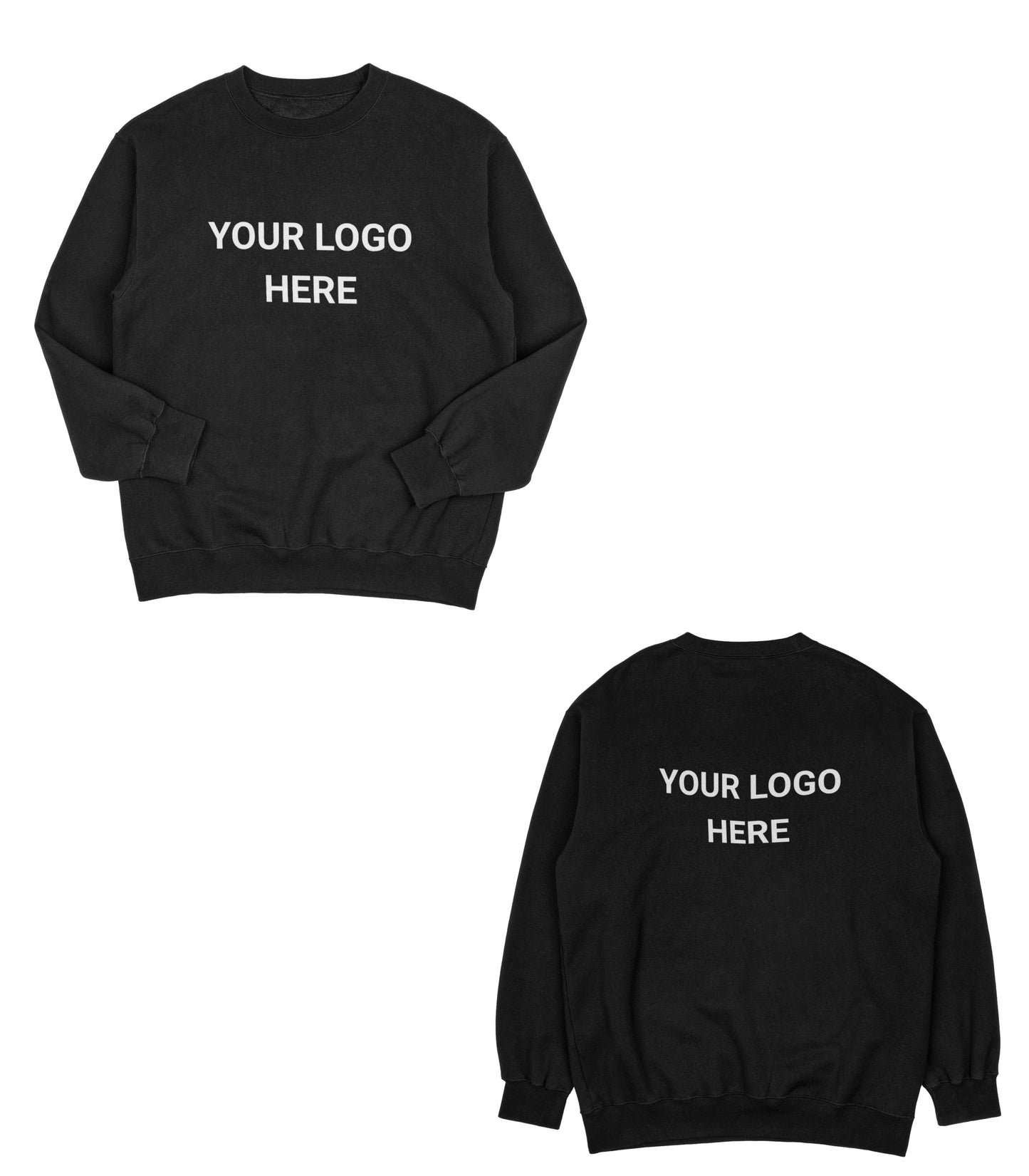 Custom sweatshirt ( 2 or more design locations)