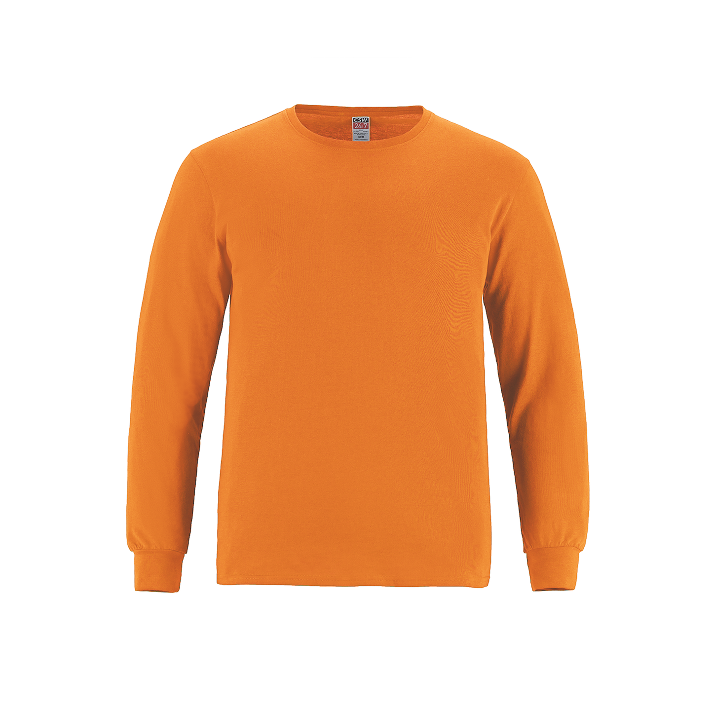 S05615 - Breeze - Adult RING SPUN Combed Cotton Long Sleeve Crewneck T-Shirt